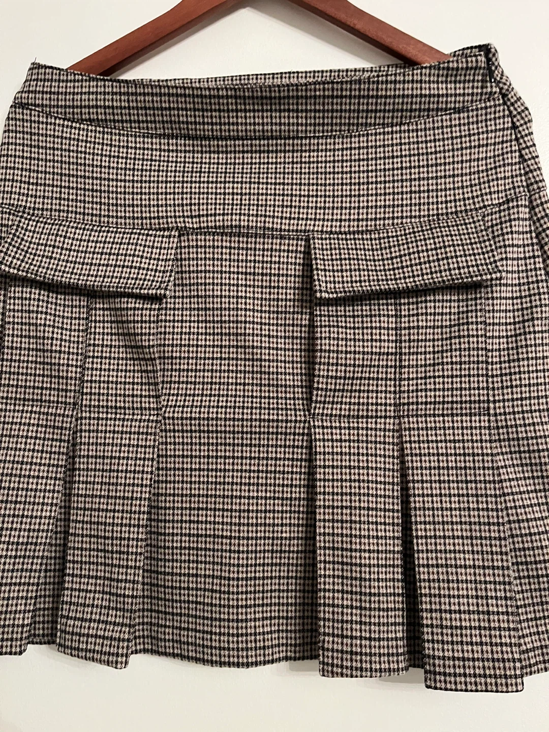 Pleated Plaid Mini Skirt - photo 3