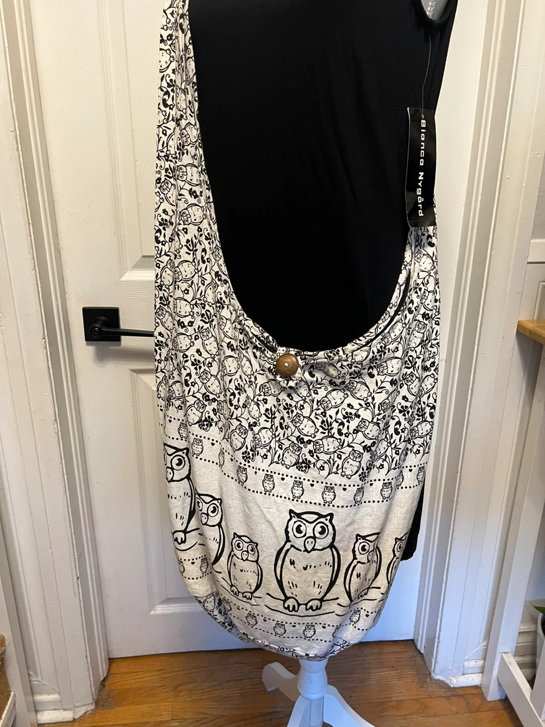 Owl Print Sling Bag