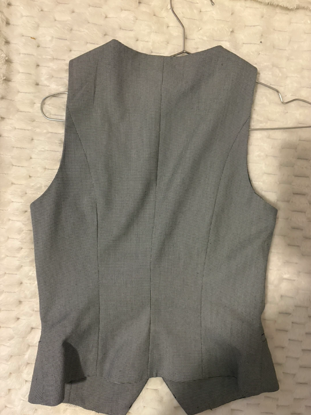 Mango Striped Grey Vest size XS - photo 3