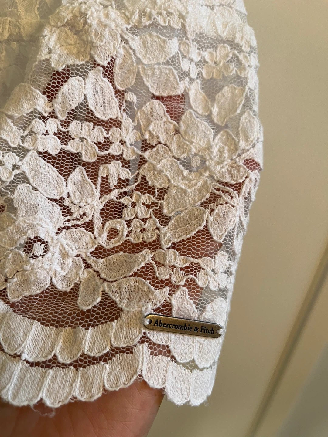 Abercrombie & Fitch White Lace Dress - photo 4