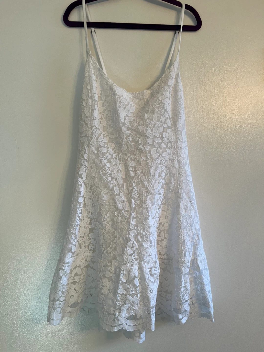 Abercrombie & Fitch White Lace Dress - photo 3