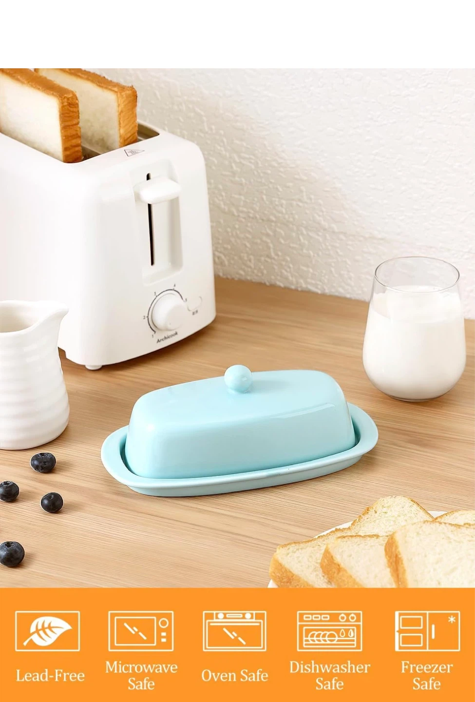 100%NEW NeverUse Yedio CeramicButterDish Orig$50 NOW$10ea - photo 3