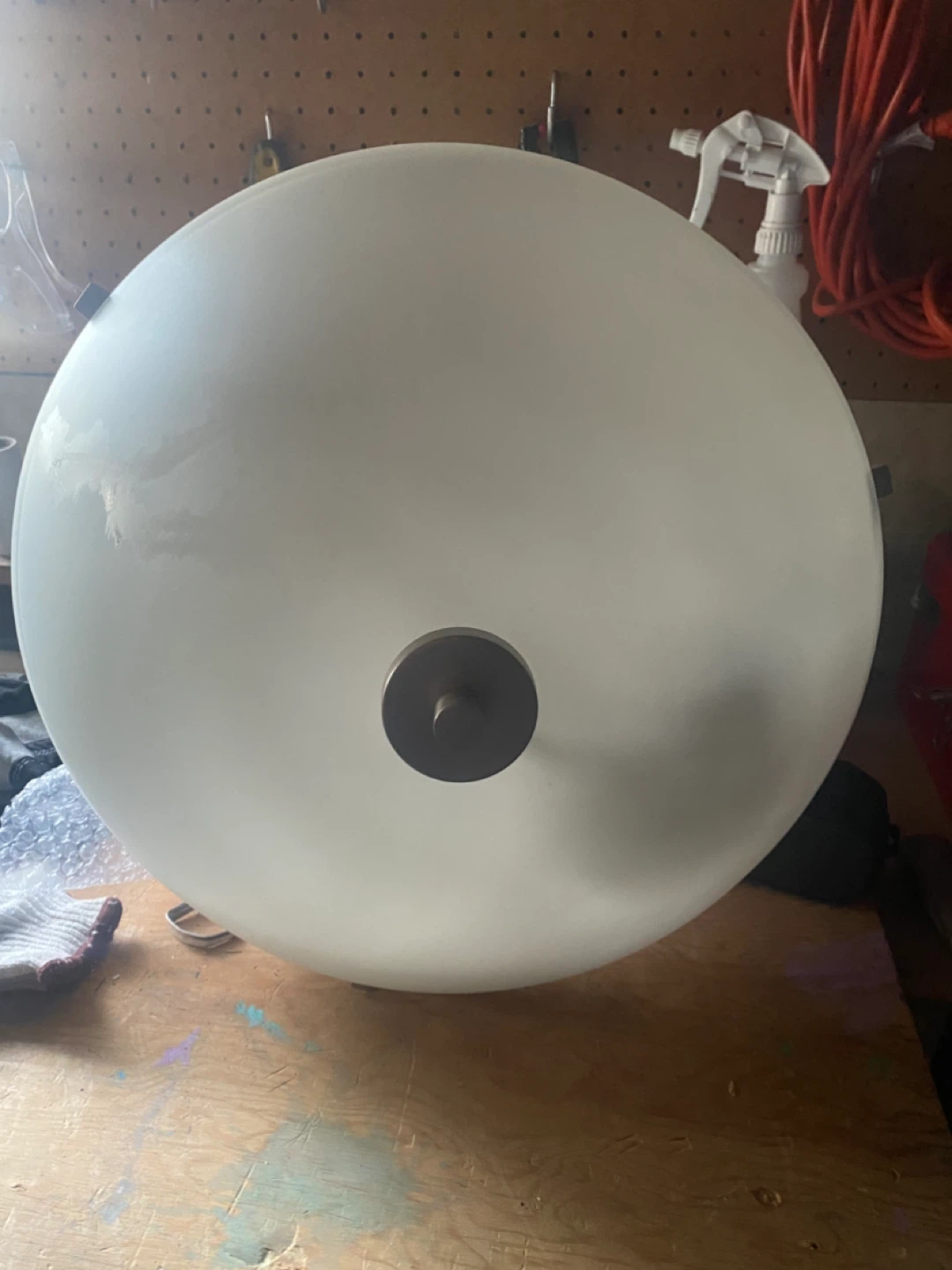 Satin Nickel Pendant Light Fixture