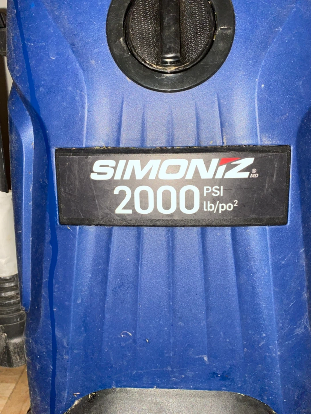 SIMONiZ 2000 PSI Pressure Washer