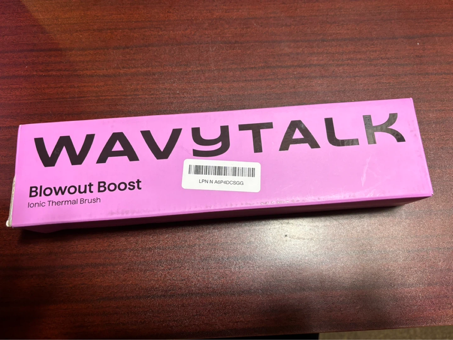 WavyTalk Blowout Boost Ionic Thermal Brush - Pink