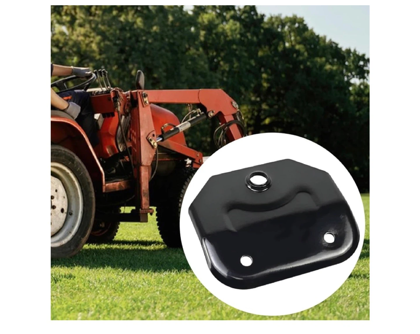 Black Metal Mounting Plate - photo 3