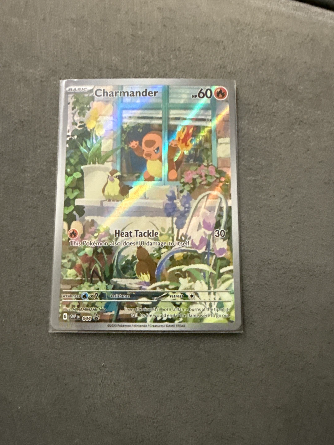 Pokemon Charmander Trading Card