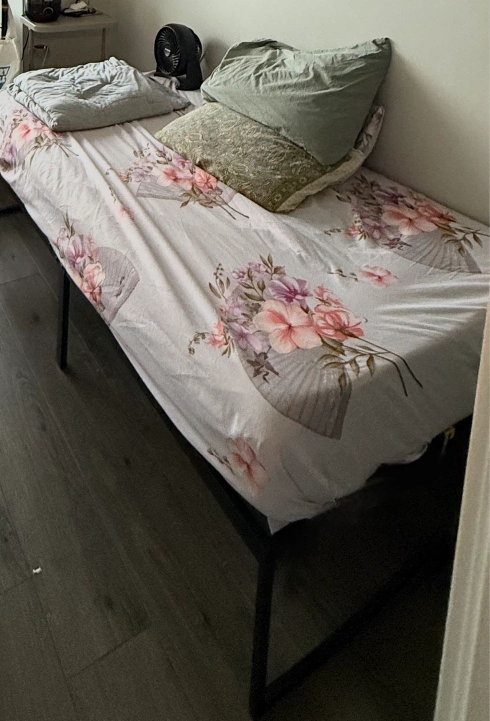 Twin Bed Frame + Mattress for Sale — $120 - photo 2