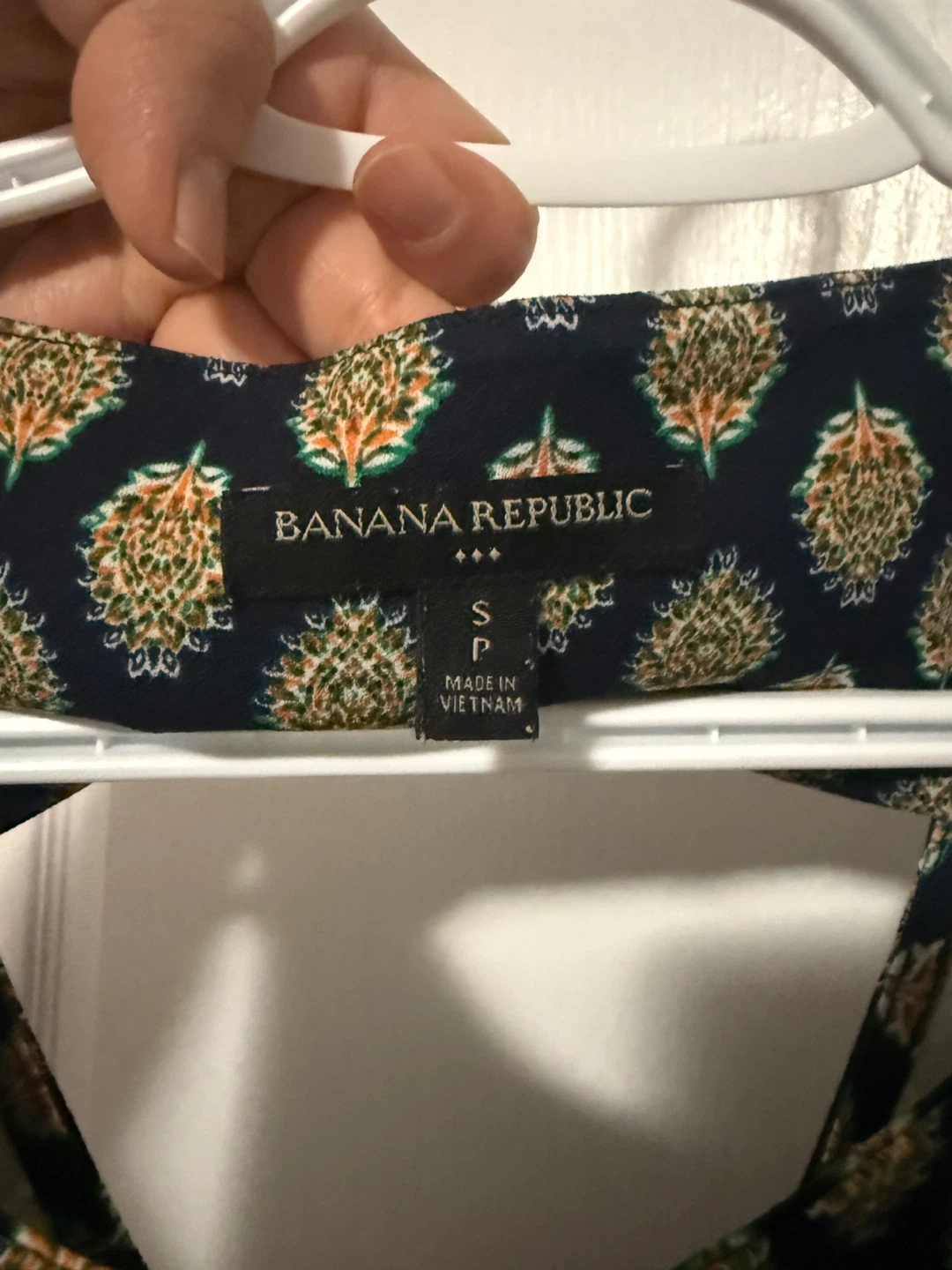 Banana Republic Sleeveless Patterned Dress - Size S - photo 3