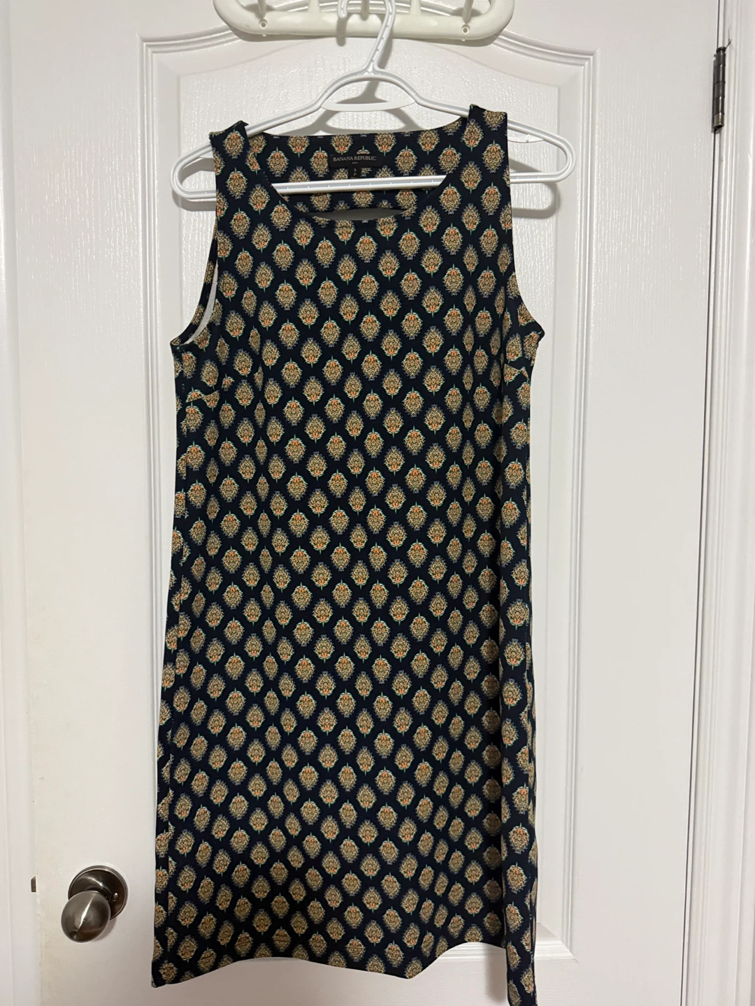 Banana Republic Sleeveless Patterned Dress - Size S