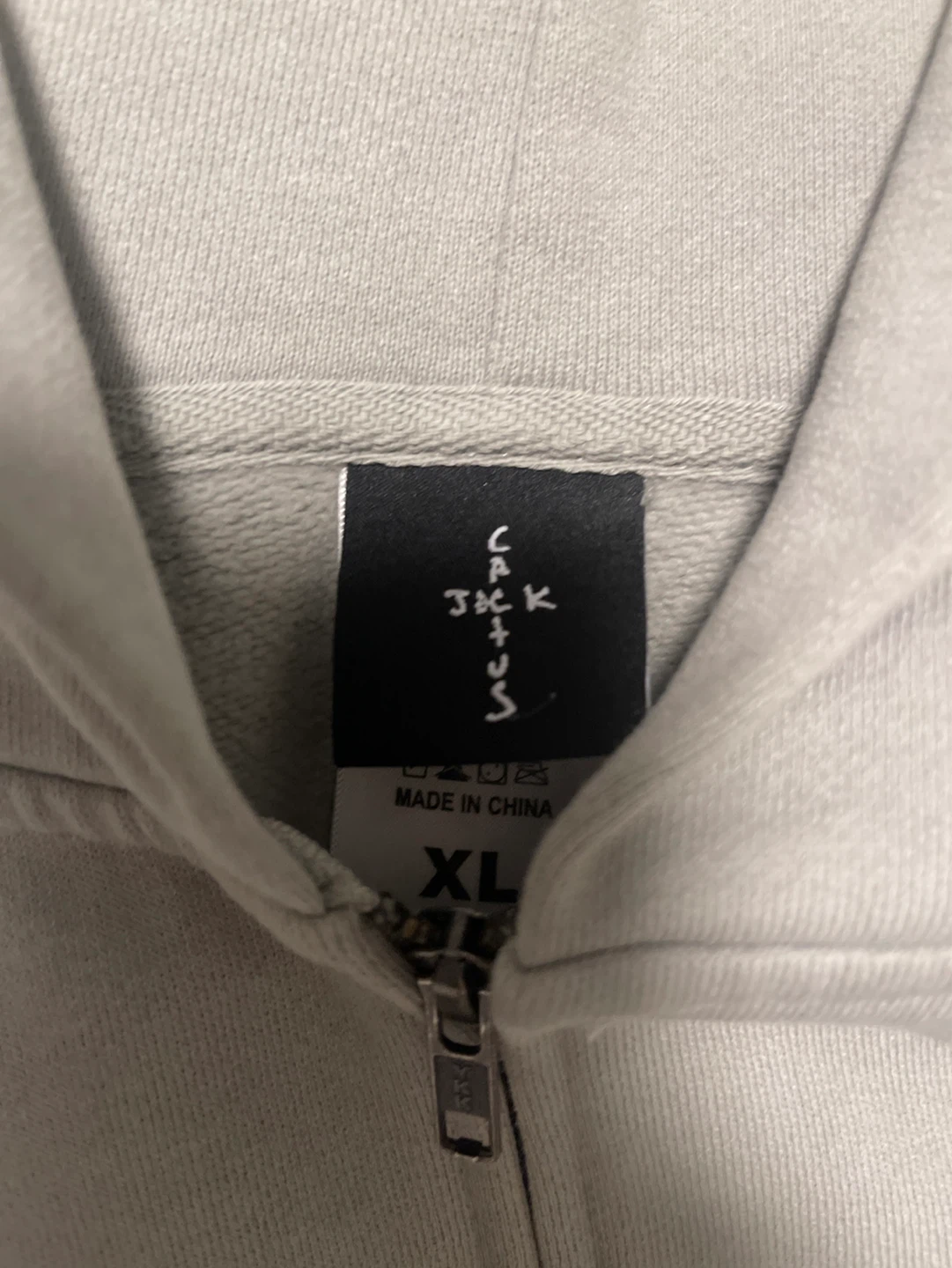 Cactus Jack Travis Scott Zip Up Hoodie XL - photo 2