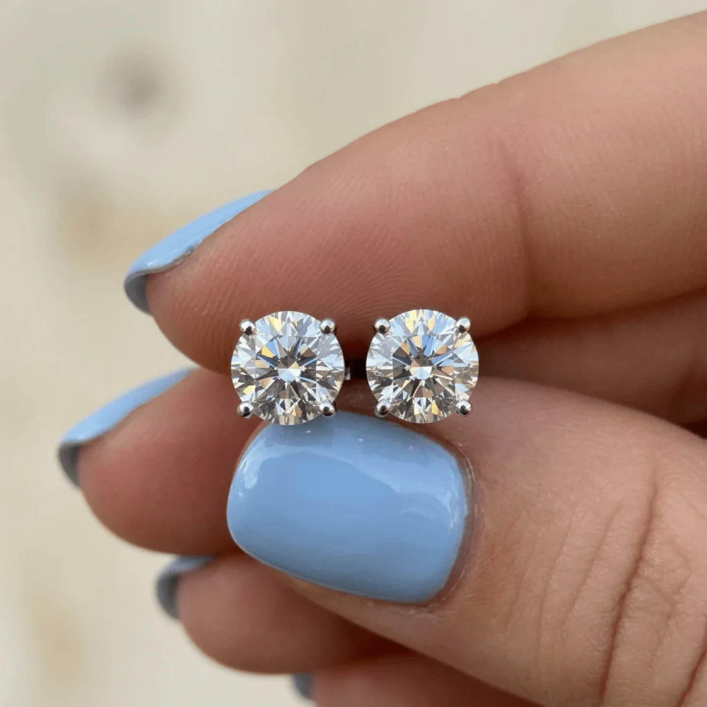 Moissanite Stud Earings(Passes diamond tester) - photo 2