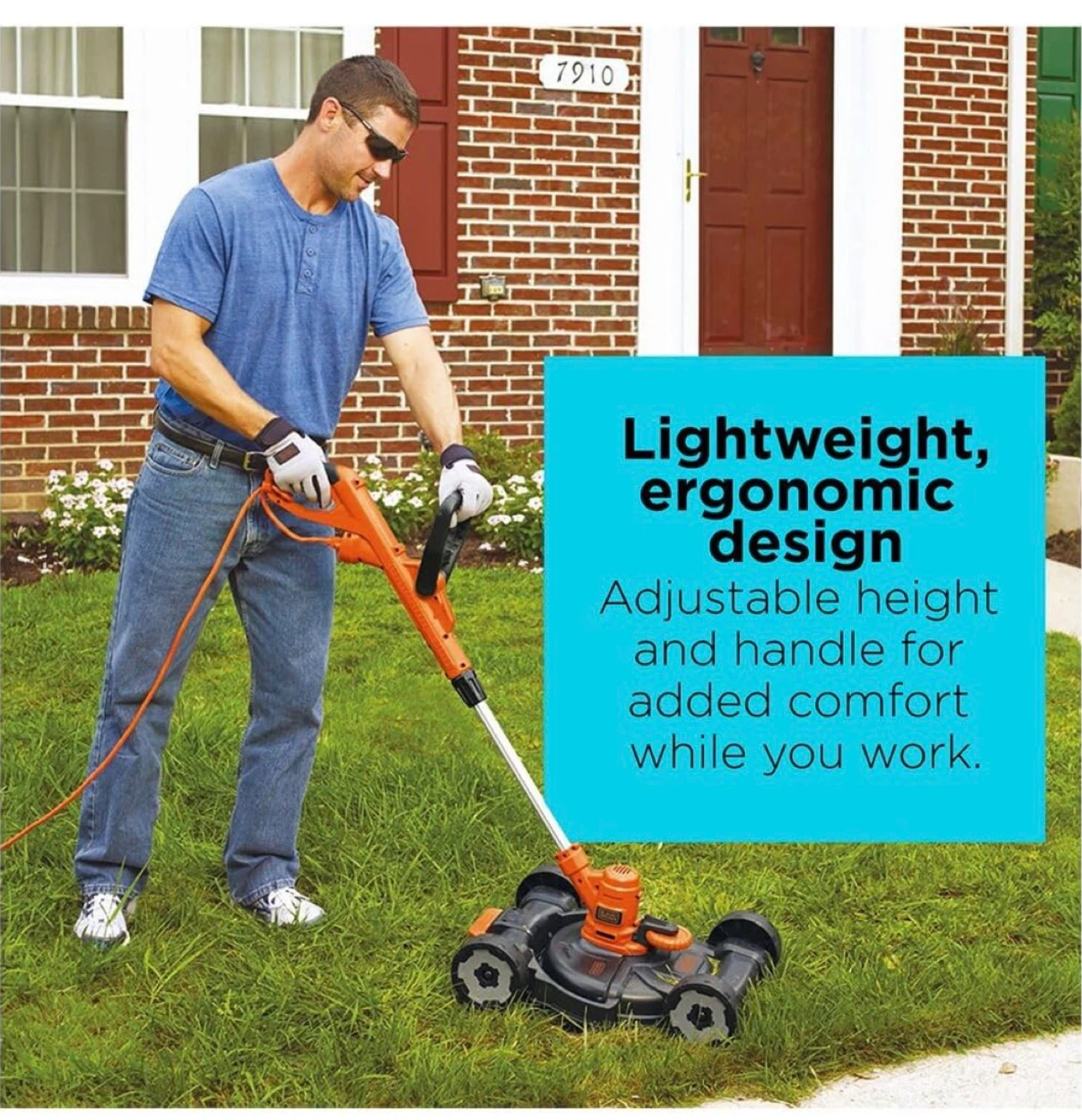 Black+Decker Electric Lawn Mower