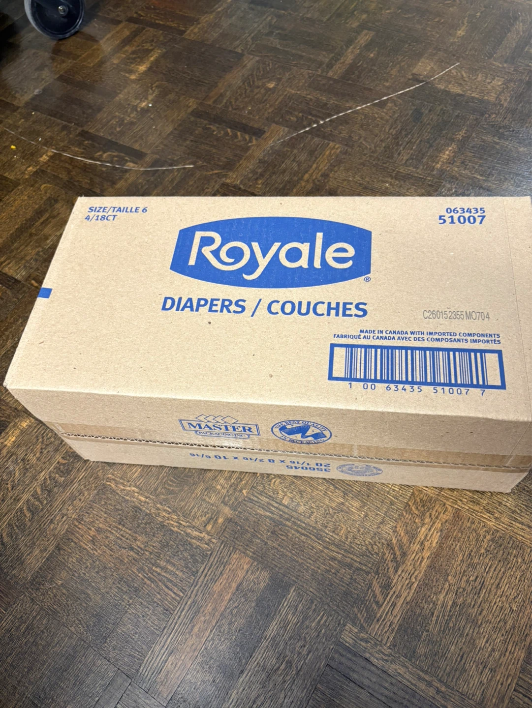 Royale Diapers / Couches Size 6 (18 Count) - photo 3