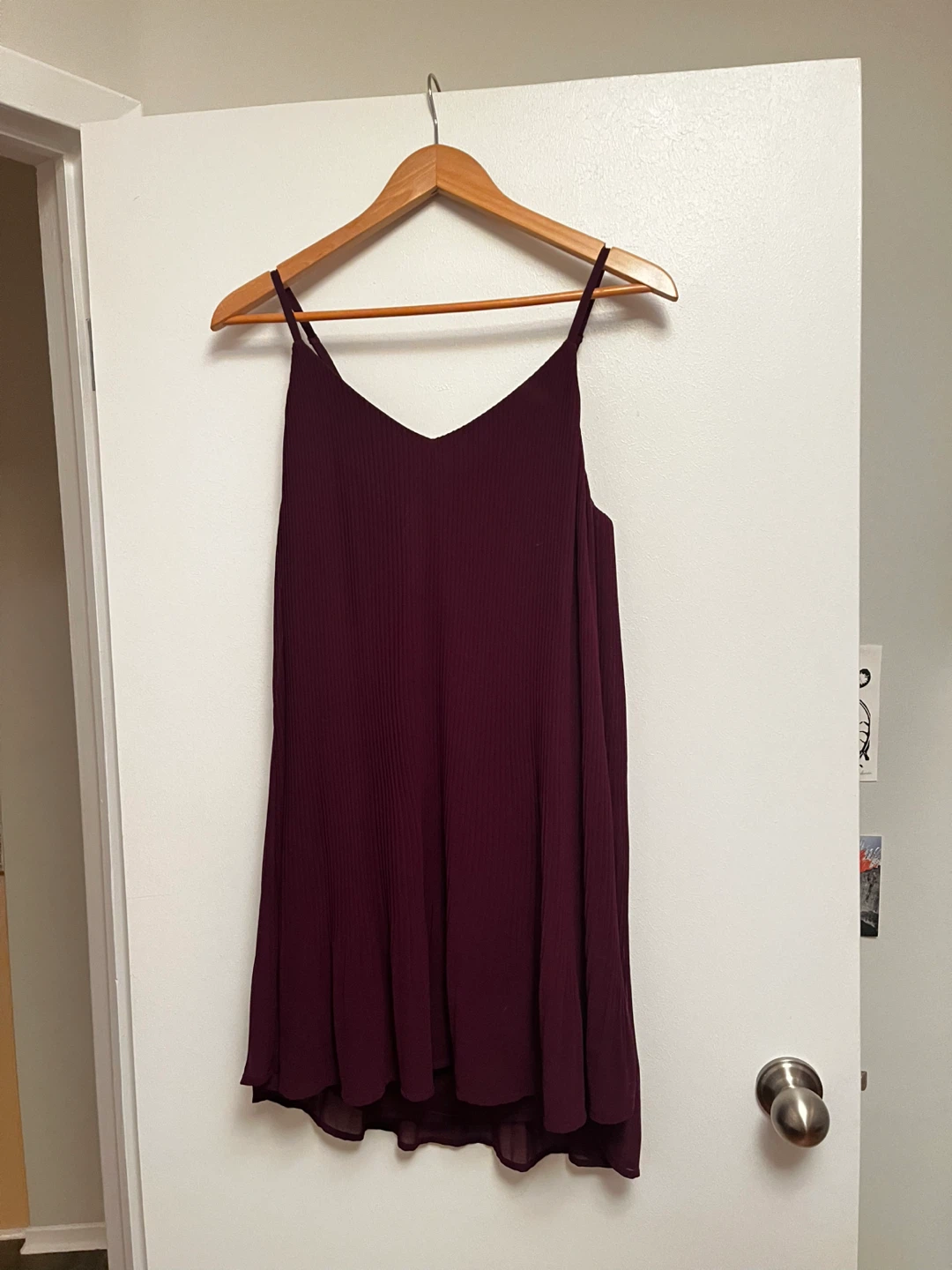 Purple dress