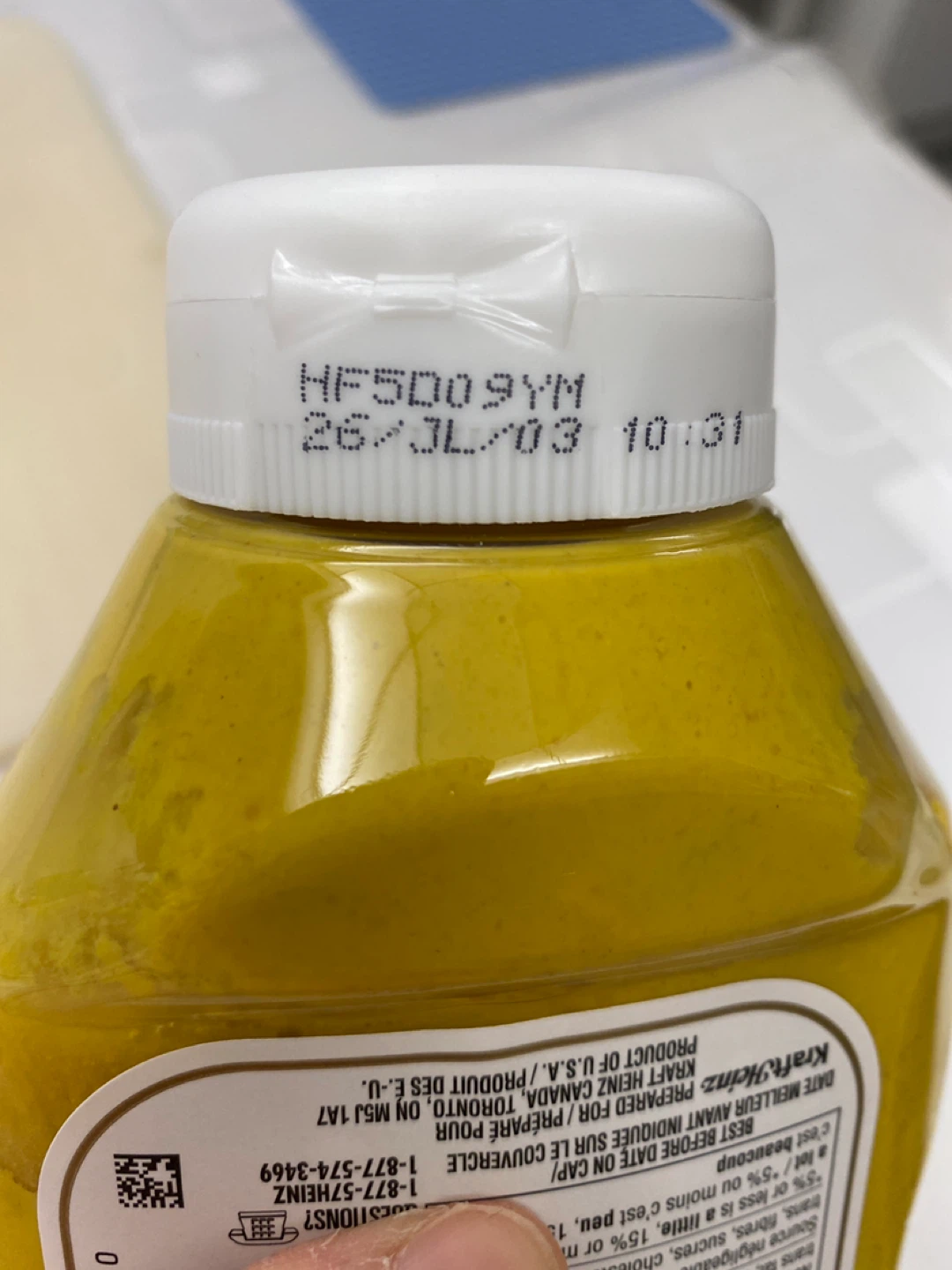 New and sealed Heinz Yellow Mustard 750 mL - photo 2