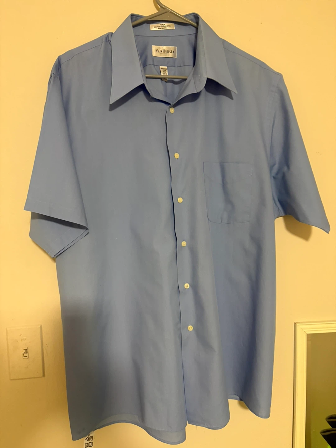 Camisa manga corta de hombre