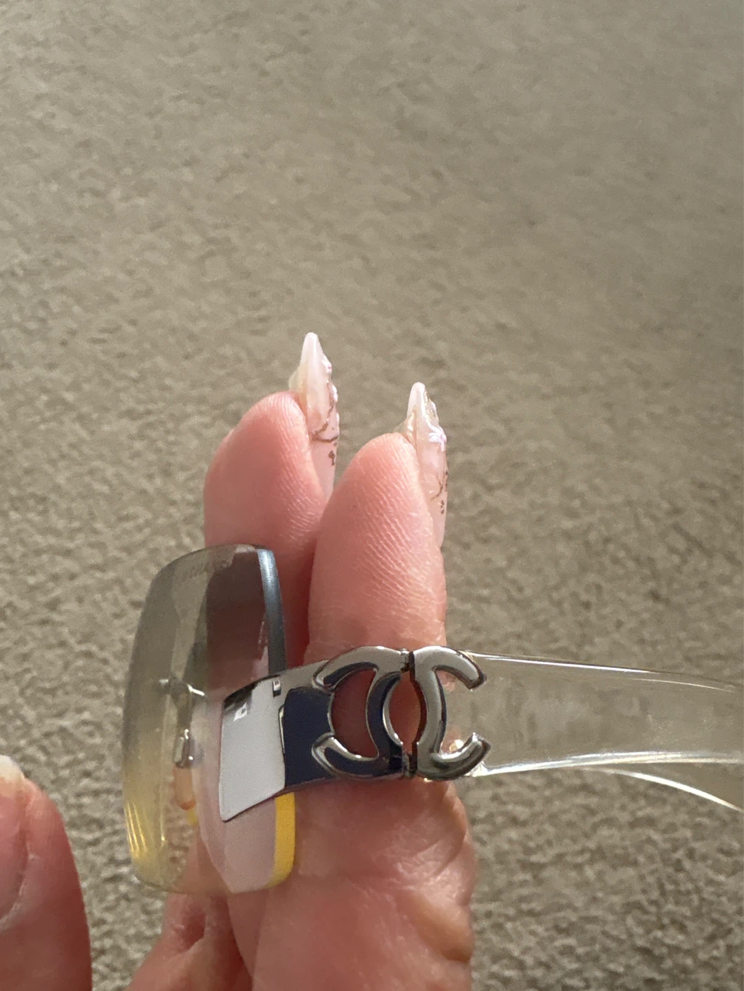 Chanel Rimless Sunglasses with Case - photo 5