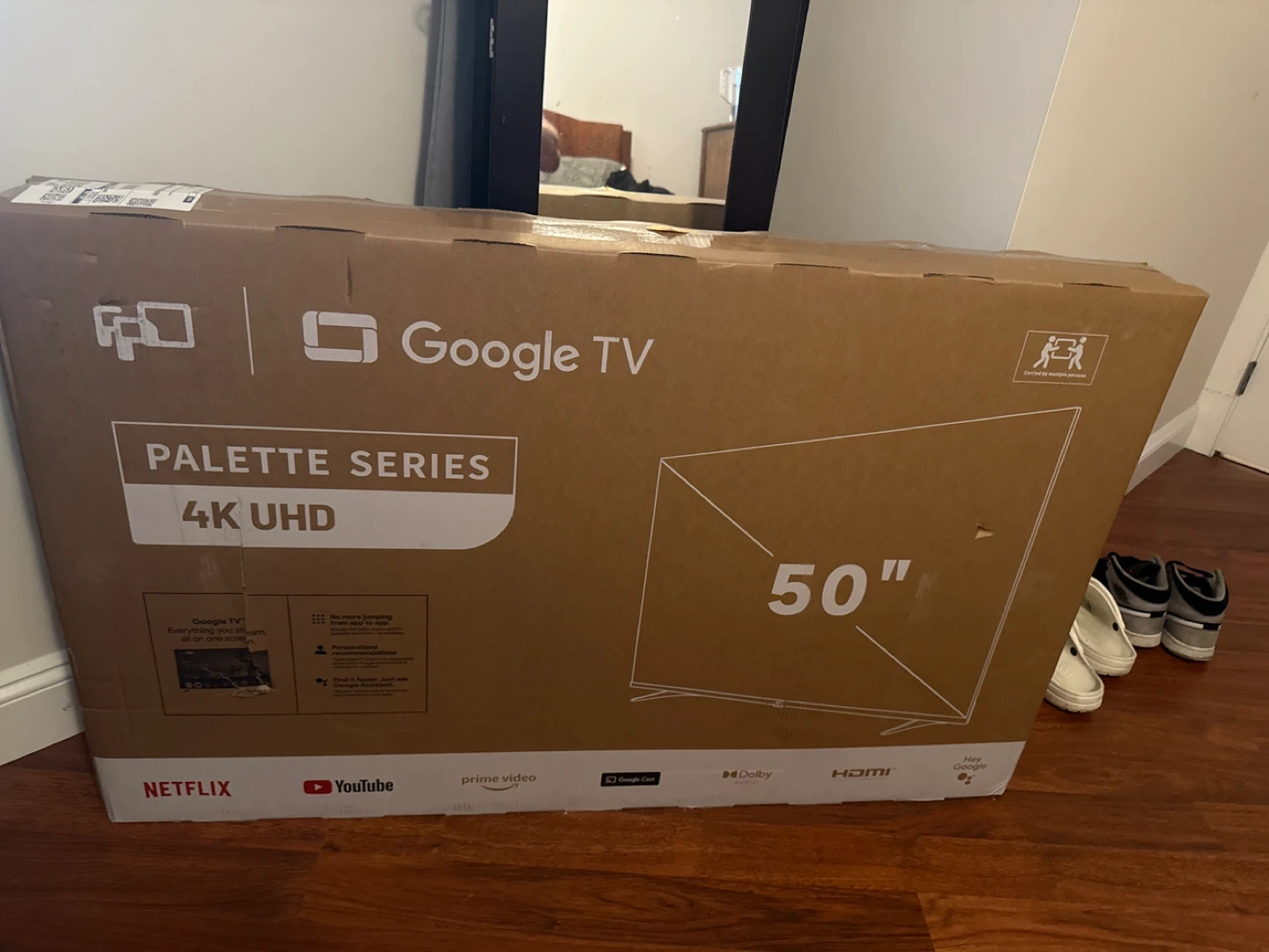 Google TV 50" 4K UHD Palette Series Smart TV