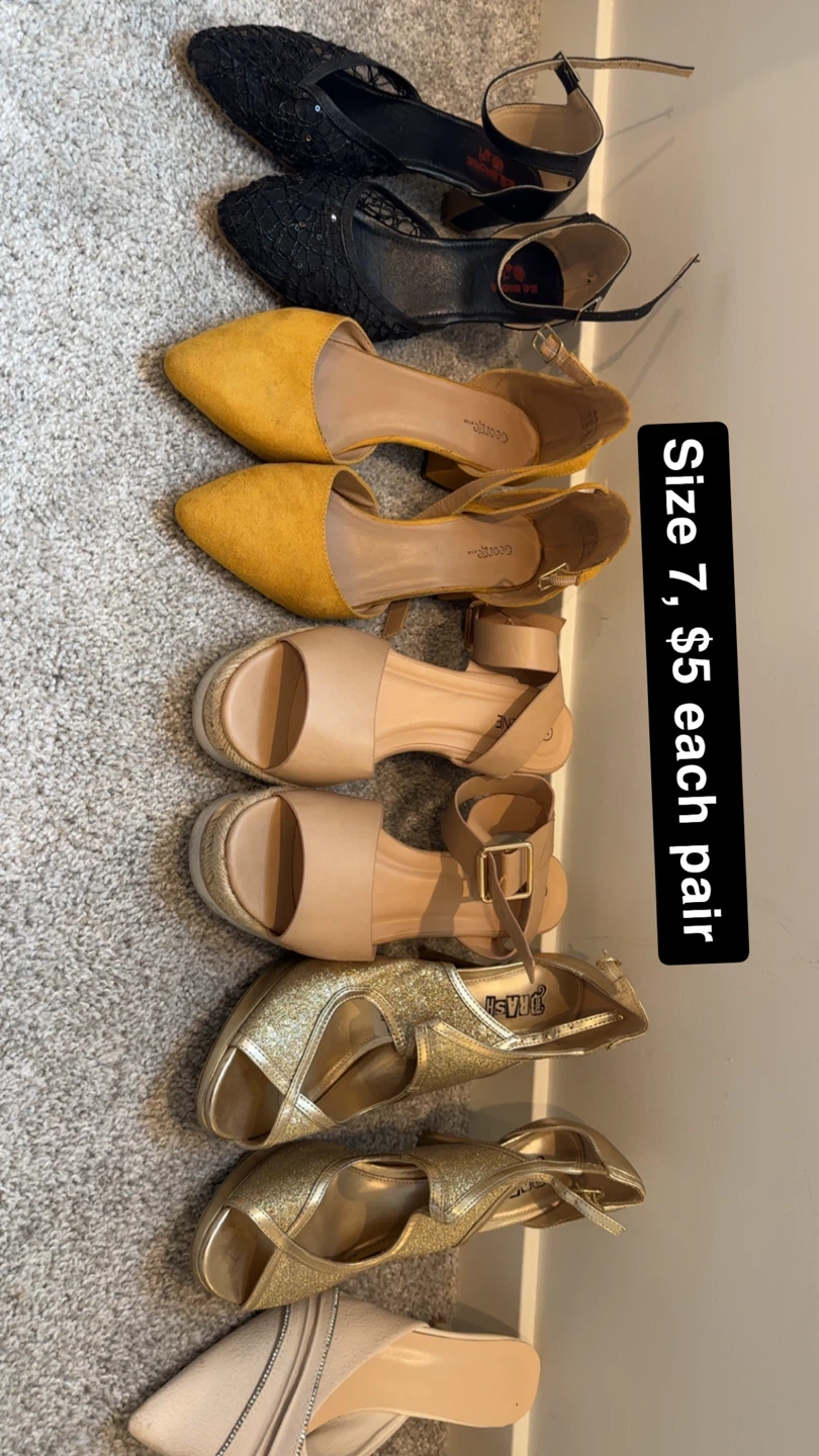 Assorted Women's Shoes - Size 7 & 8 - photo 3