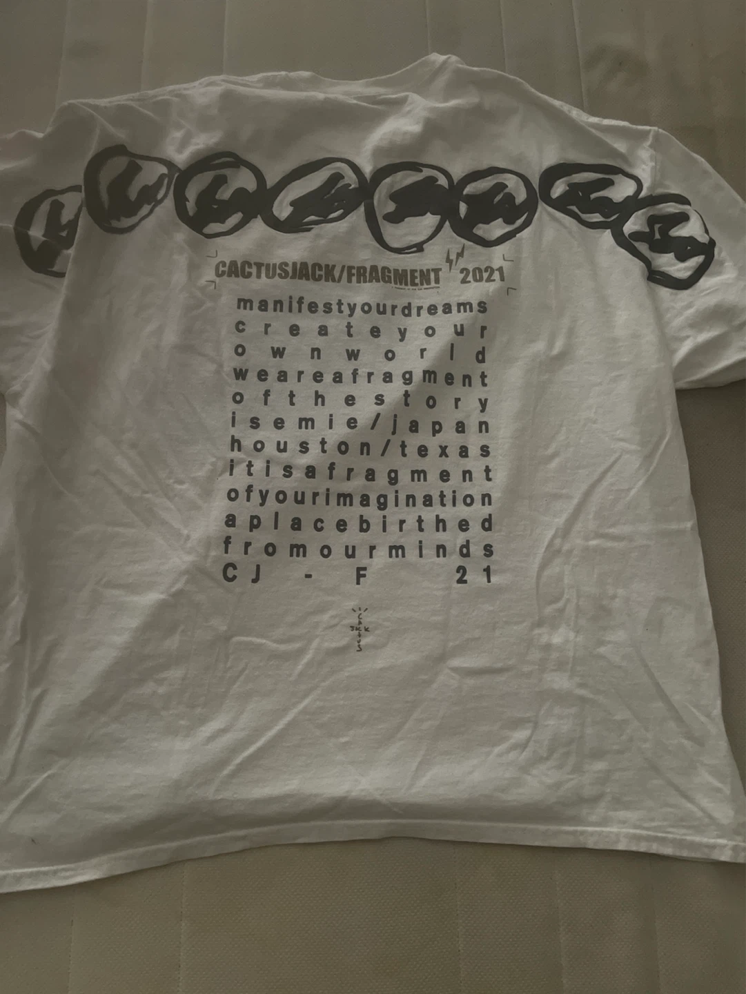 Nike Cactus Jack x Fragment T-Shirt XL - photo 2