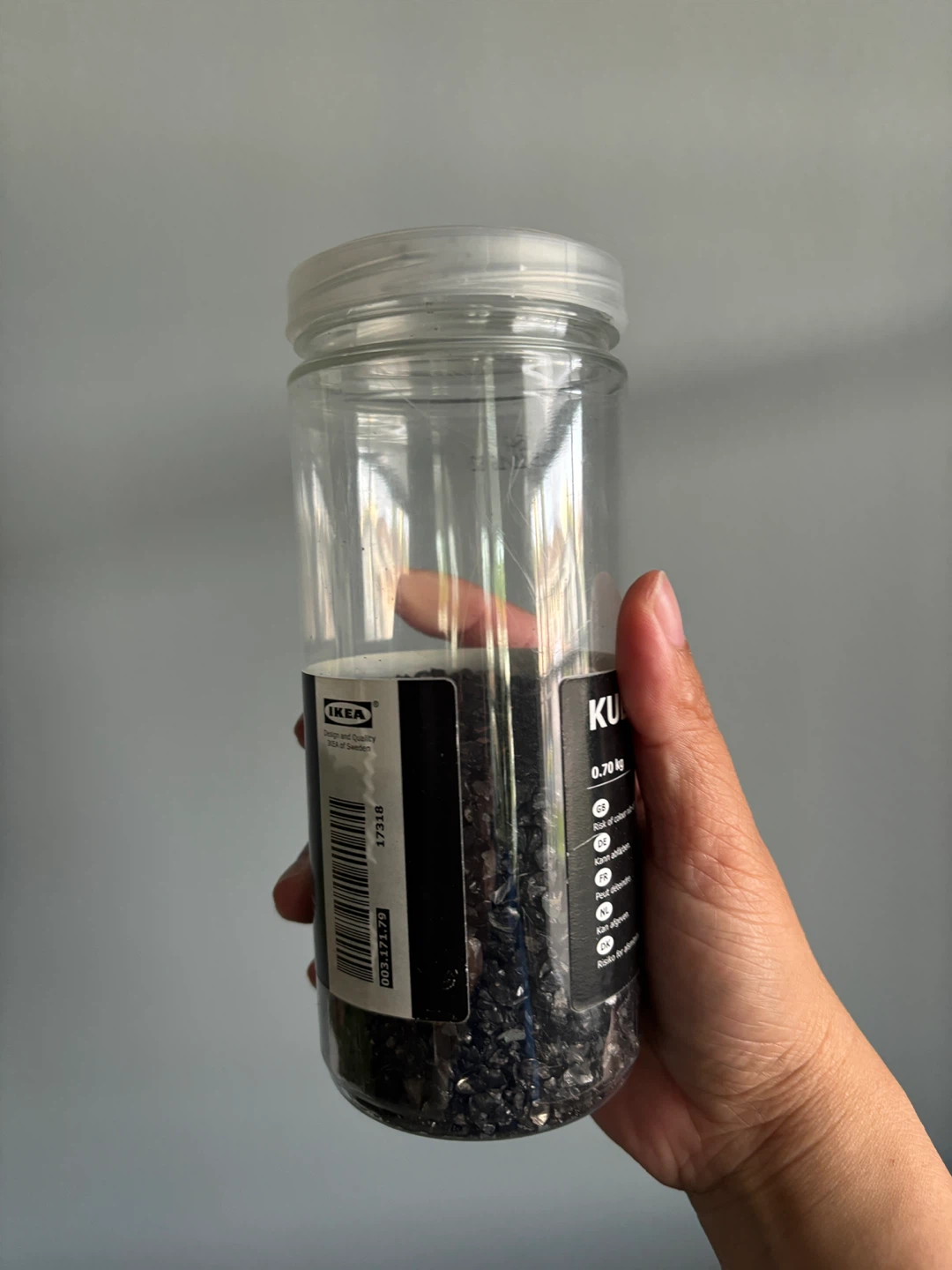 IKEA KULÖRT Decorative Glass Beads, Black - photo 2