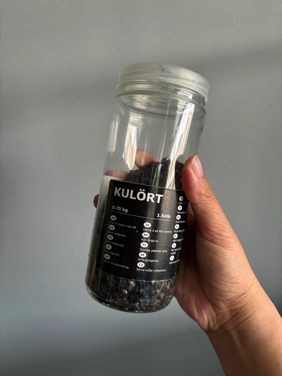 IKEA KULÖRT Decorative Glass Beads, Black - photo 4
