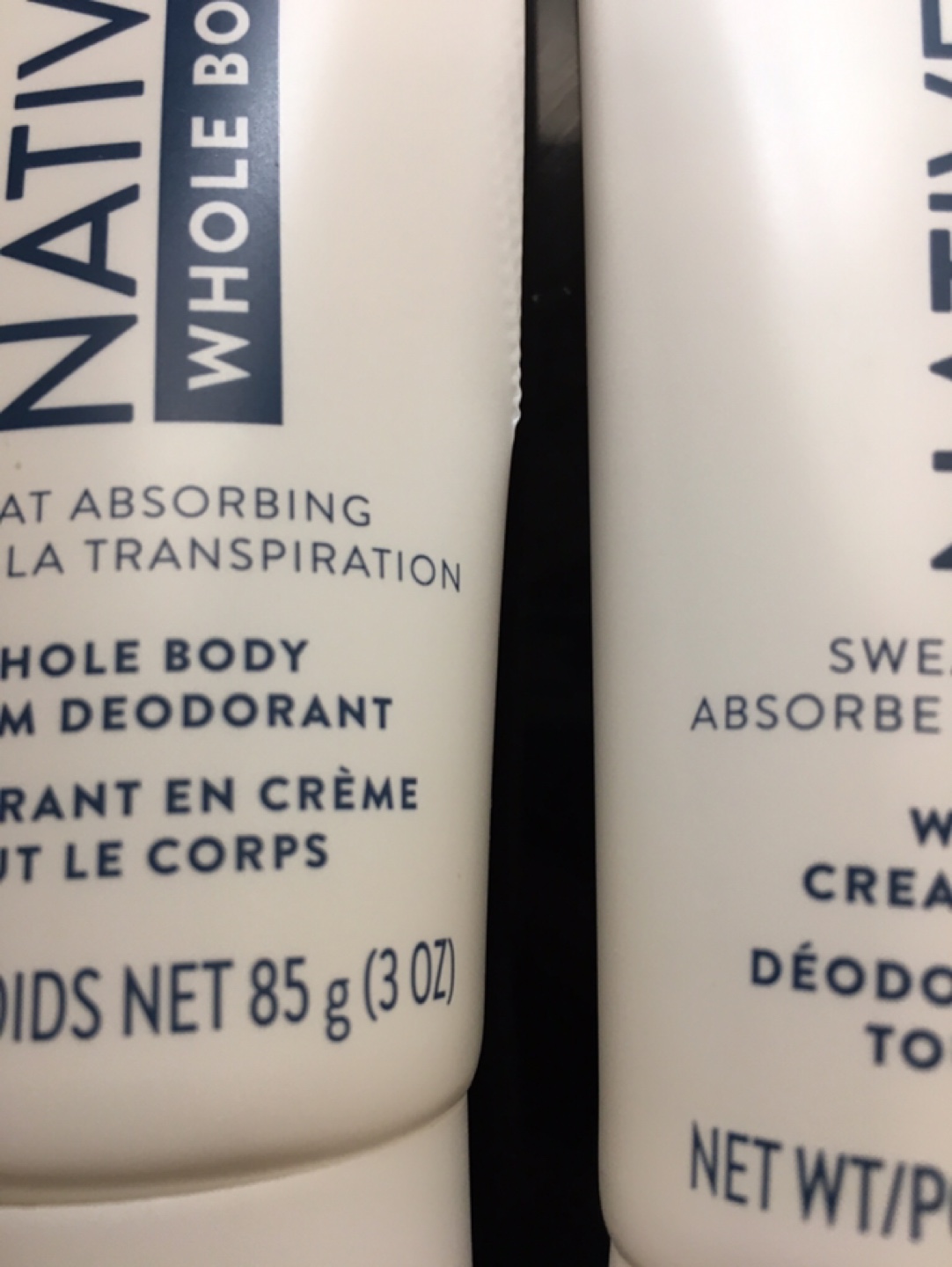 Native Whole Body Cream Deodorant Sea Salt & Cedar - 2 x 85g - photo 2
