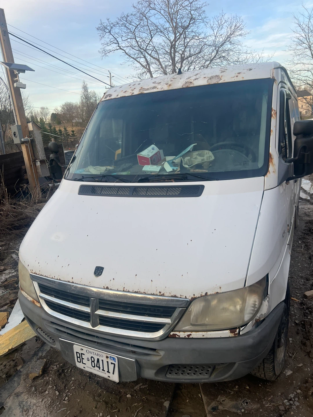 White Dodge Sprinter 2500 Van - photo 5