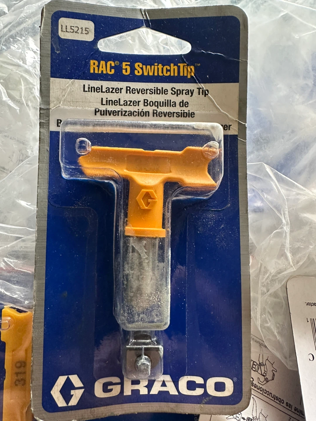 Graco RAC 5 SwitchTip LineLazer Reversible Spray Tip