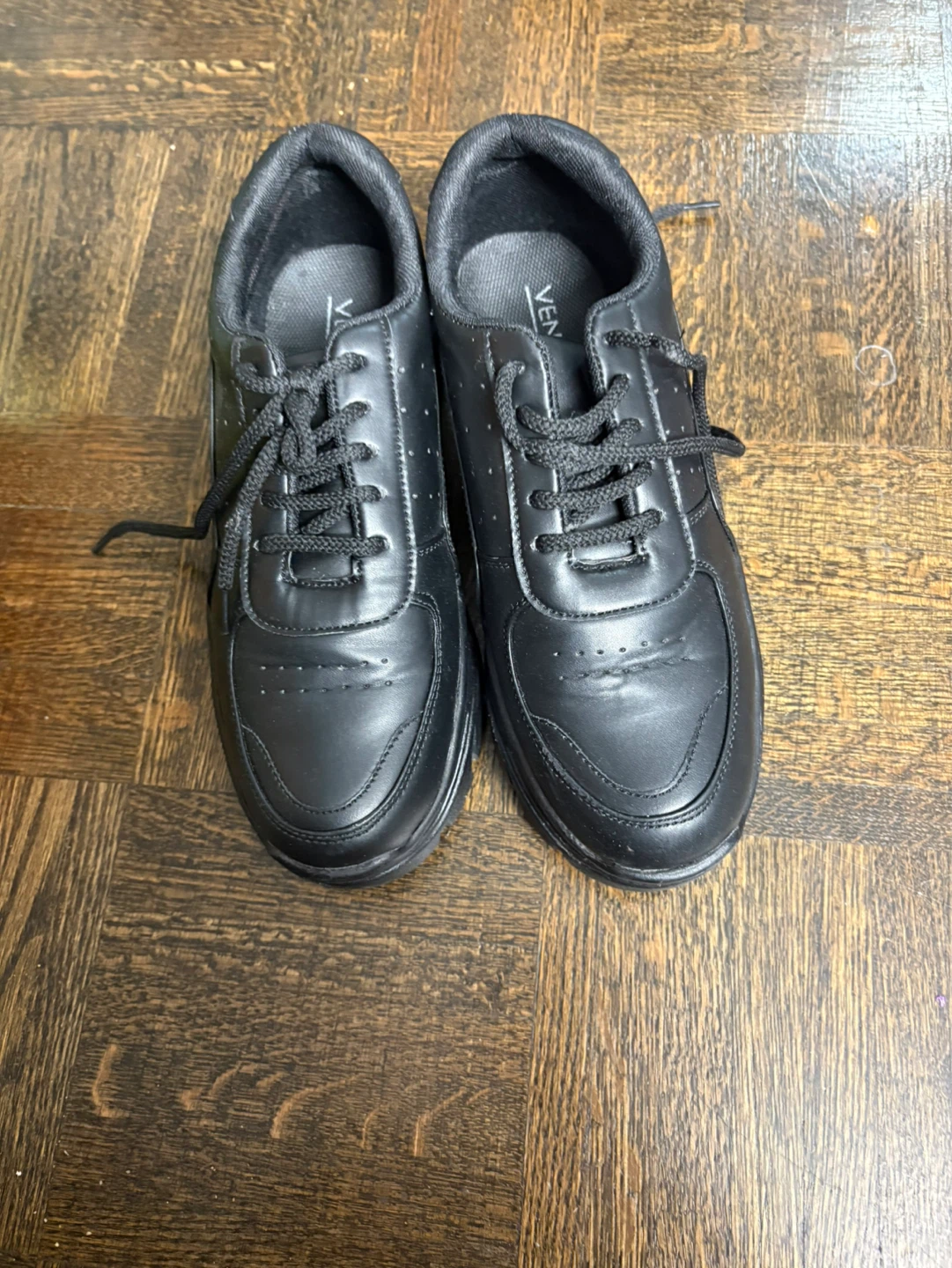 VENDOZ Black Lace-Up Shoes - Size 40 - photo 2