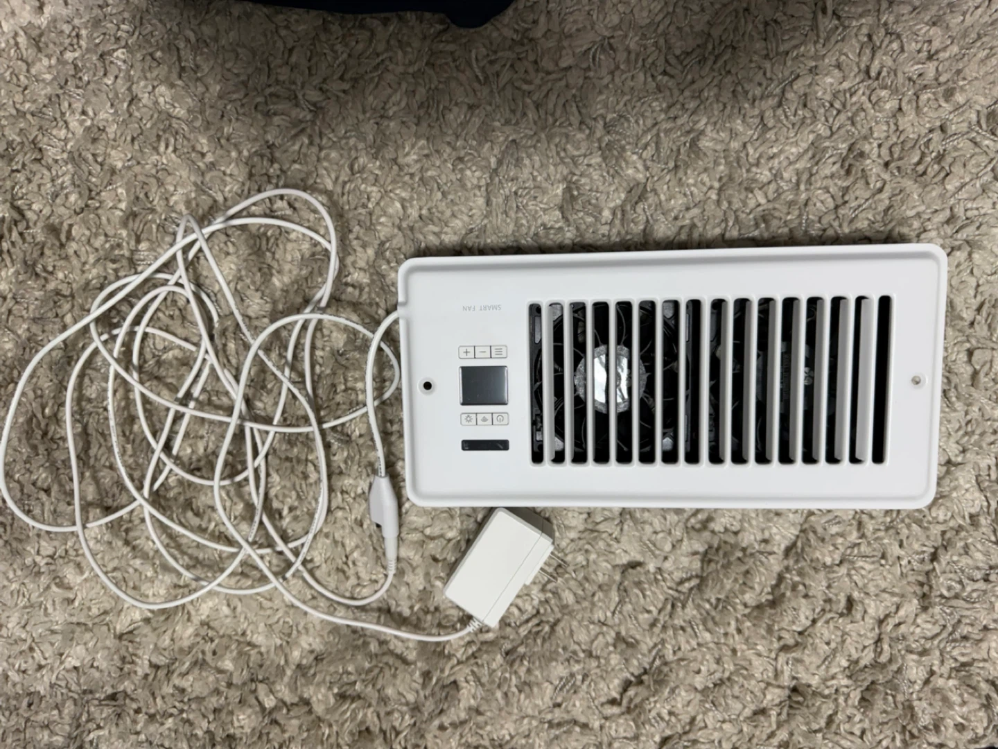 Register Booster Fan - 4" X 10" White