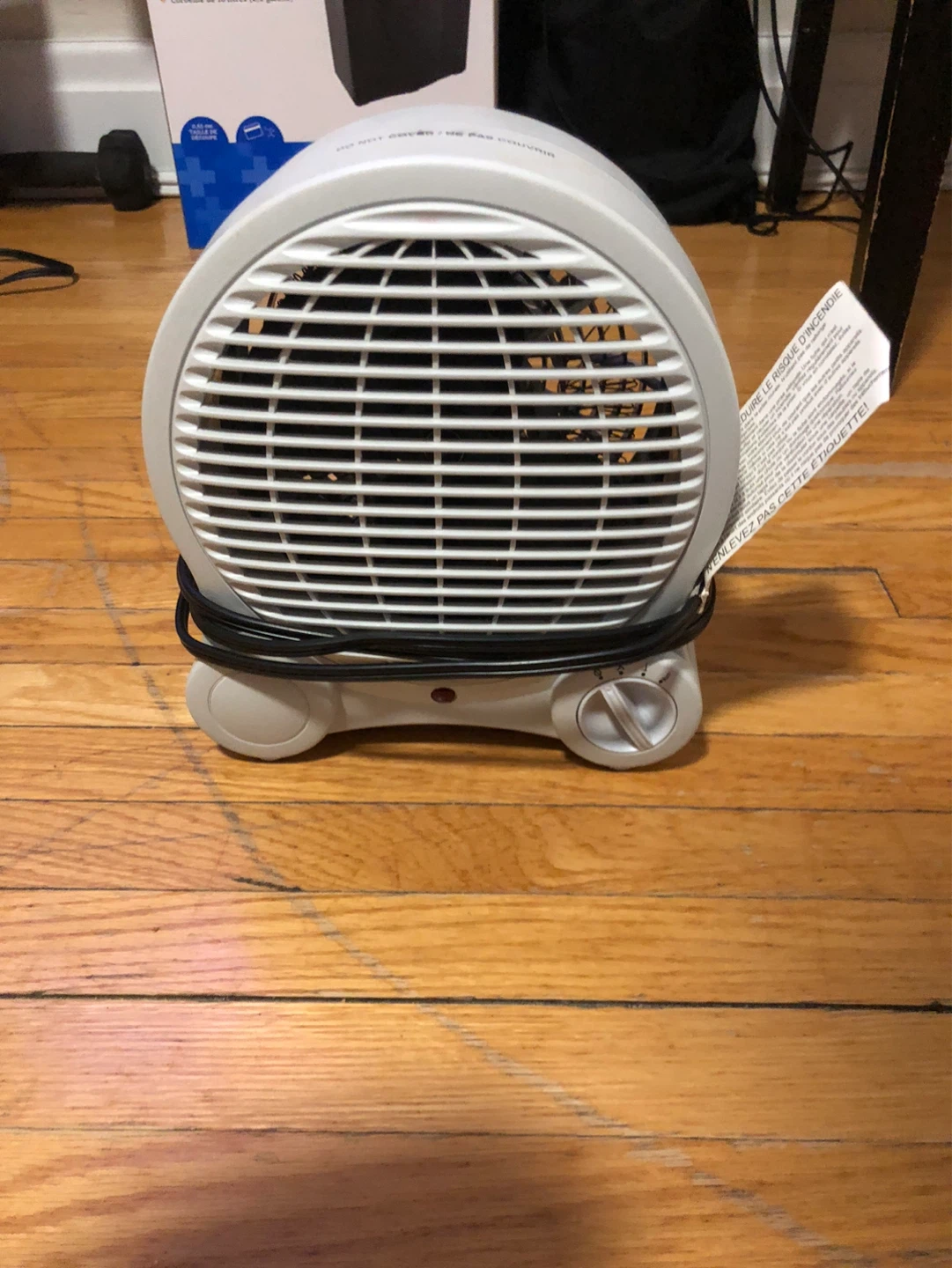 White Portable Electric Heater
