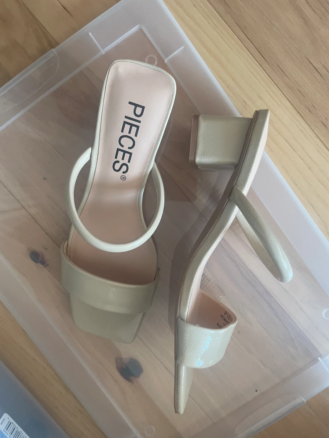 PIECES Women's Heeled Sandals - Size 37 - photo 4
