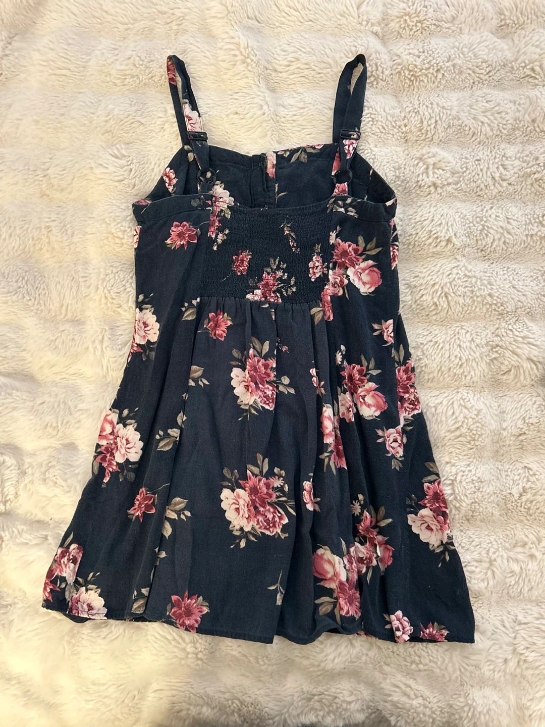American Eagle Floral Button-Front Mini Dress - photo 2