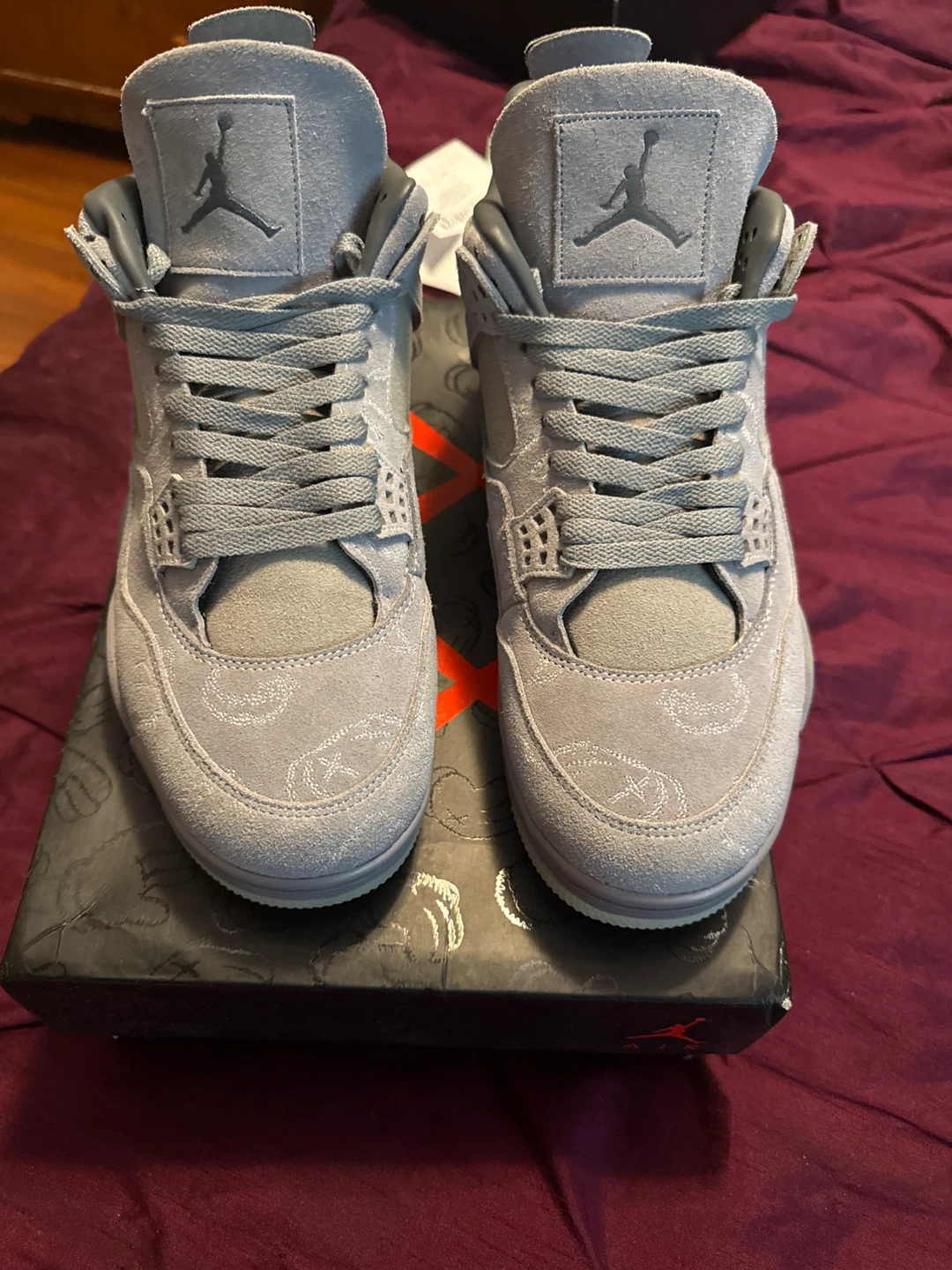 Air Jordan 4 Retro Kaws Grey - photo 2