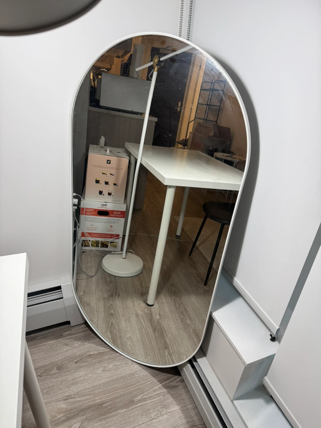 IKEA LINDBYN Mirror, White, 60x120 cm - photo 2