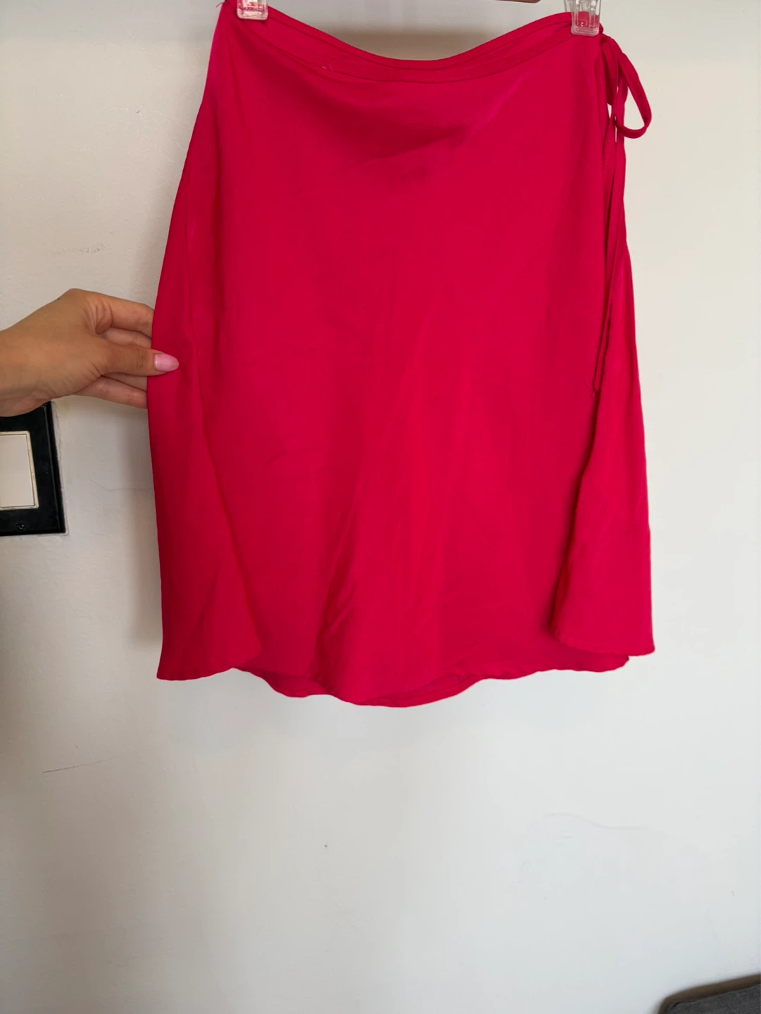 DYNAMITE Pink Wrap Skirt - TP/XS - photo 3