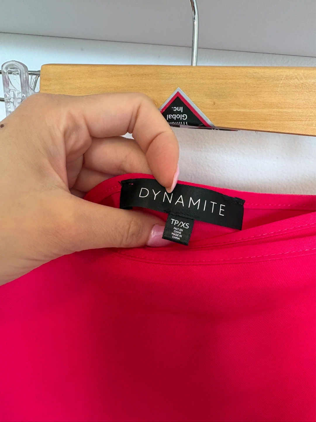 DYNAMITE Pink Wrap Skirt - TP/XS - photo 5