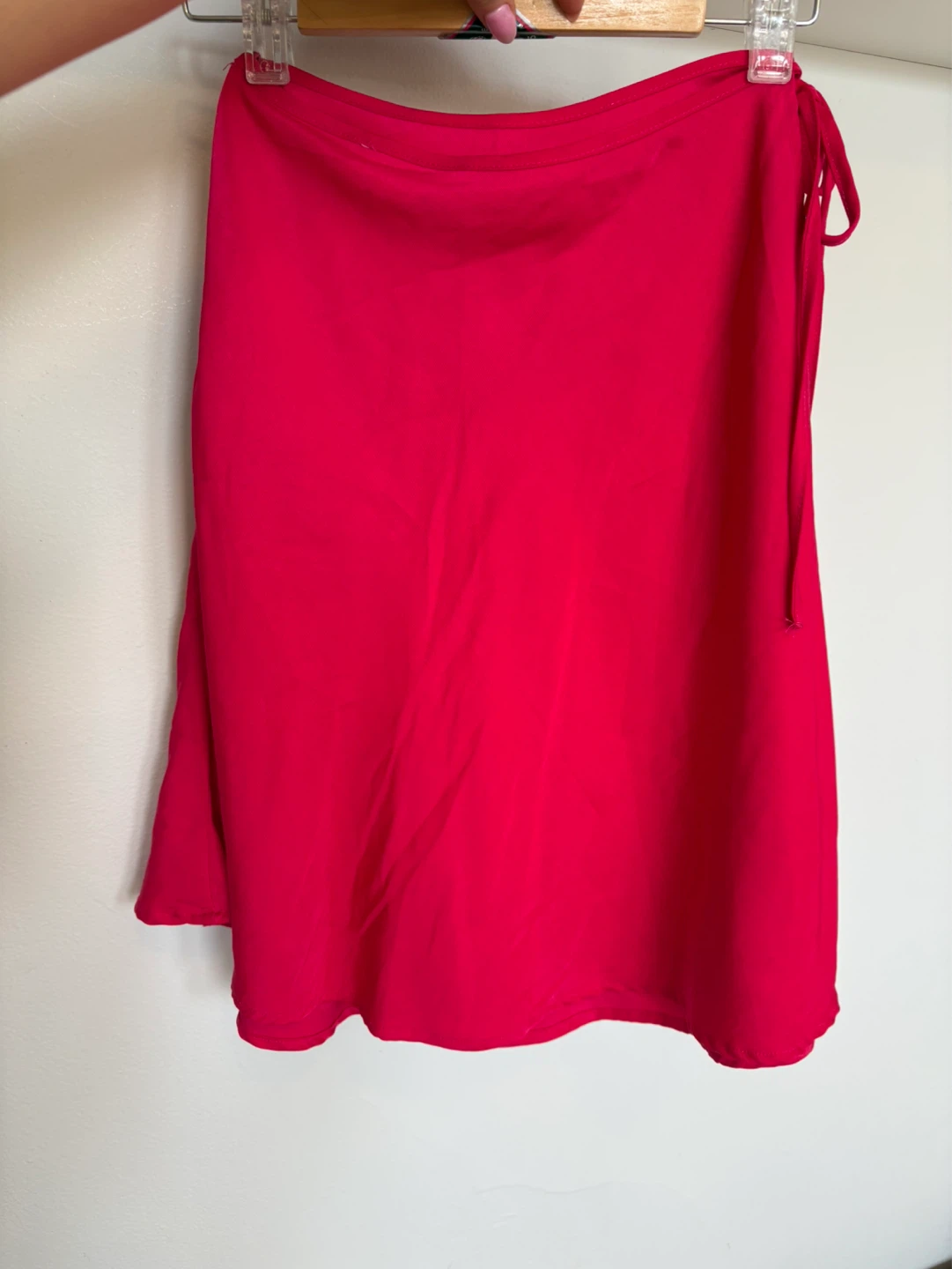 DYNAMITE Pink Wrap Skirt - TP/XS - photo 2