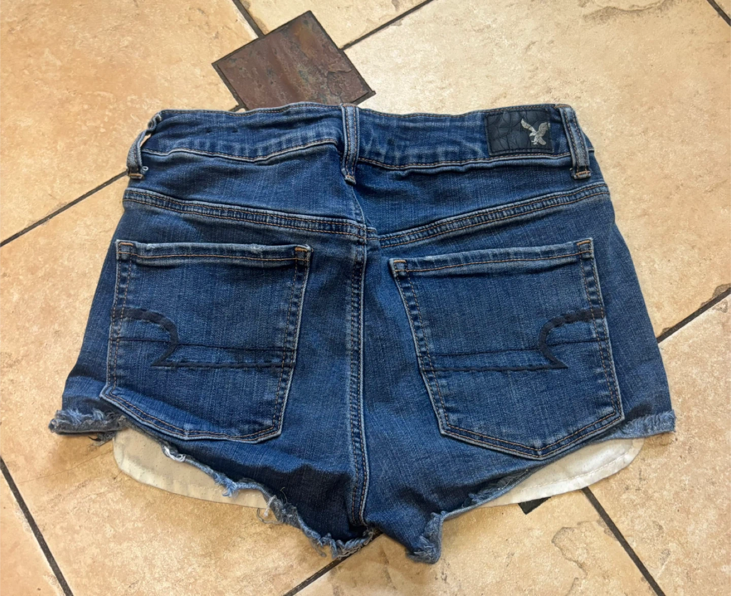 Denim shorts - photo 5