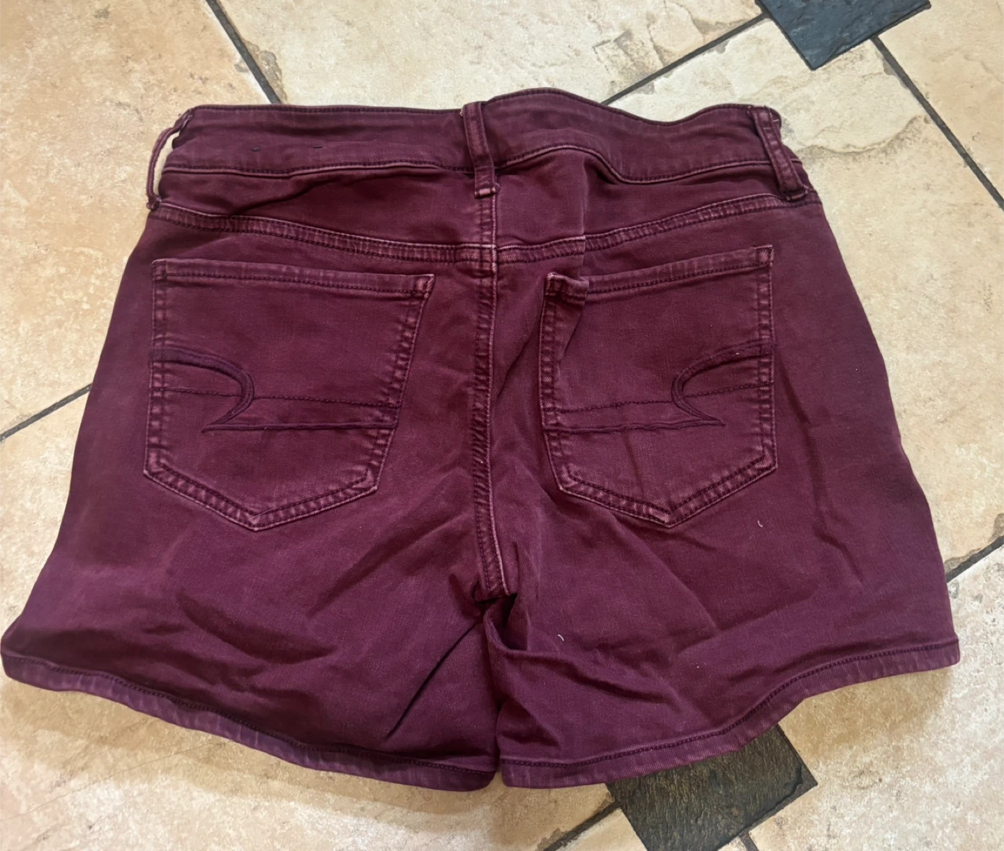 American Eagle  Burgundy shorts - photo 2