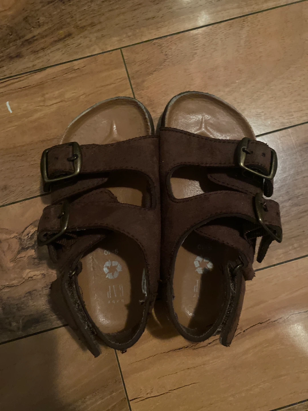 Gap Kids Brown Suede Sandals Size 9 Toddler