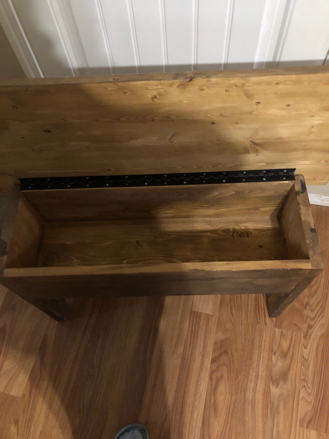 Wooden Storage Bench - photo 3