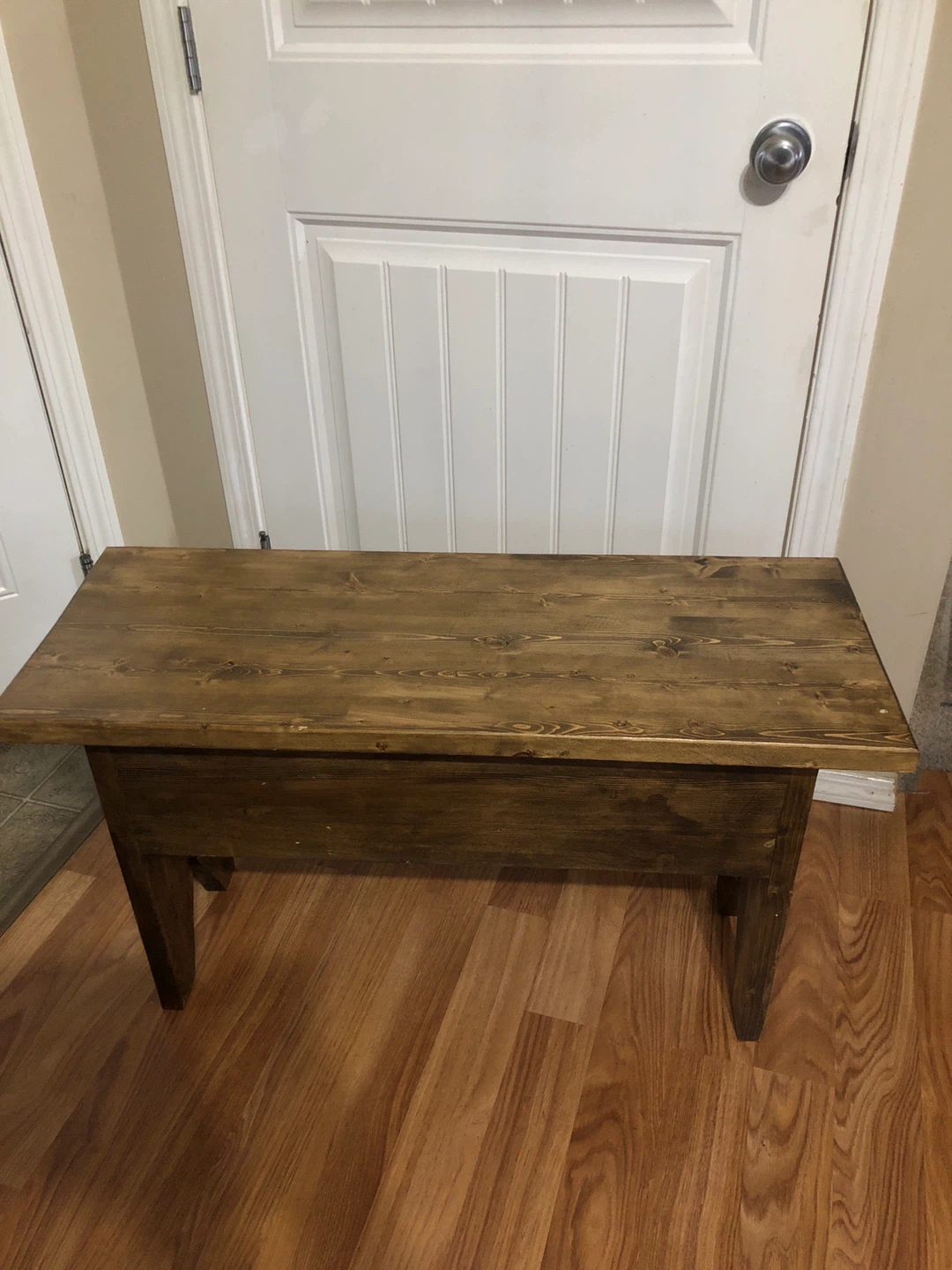 Wooden Storage Bench