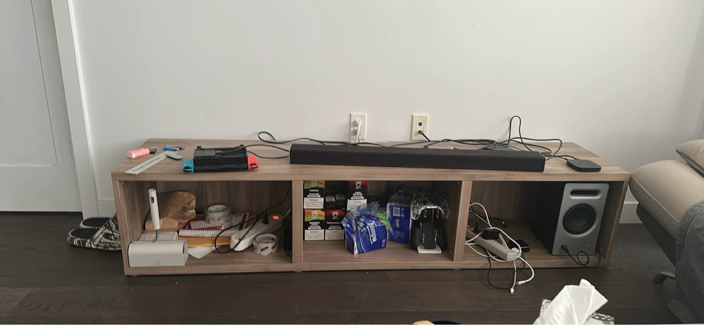 Wooden Entertainment Unit - photo 2