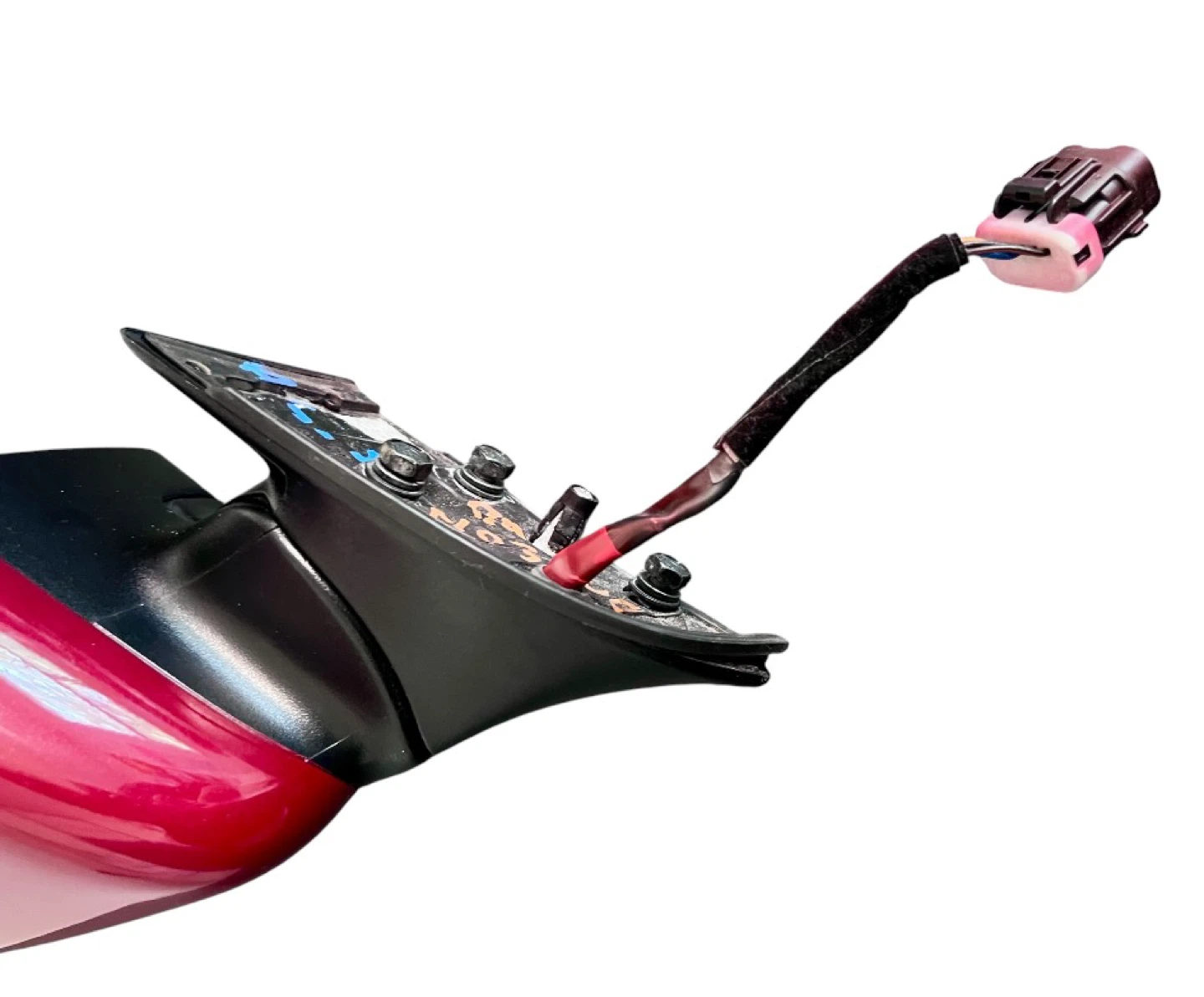 OEM Kia Forte Pass. Side Mirror – Red – Original Factory - photo 3