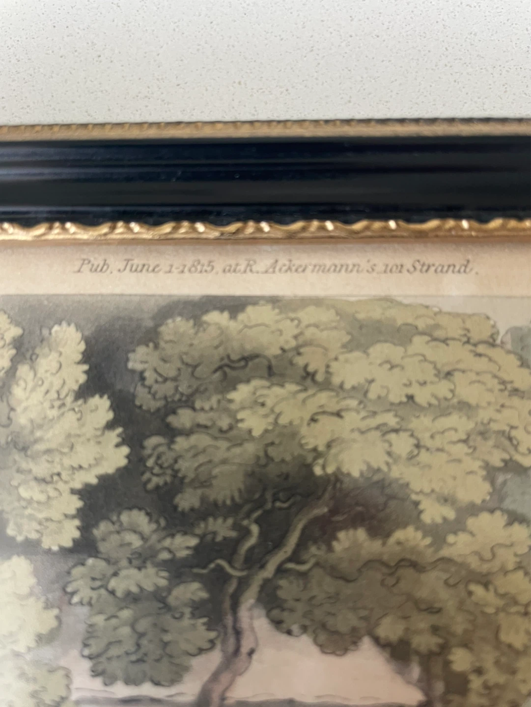 Antique Framed Print "O the unconscionable Brute!" - photo 3