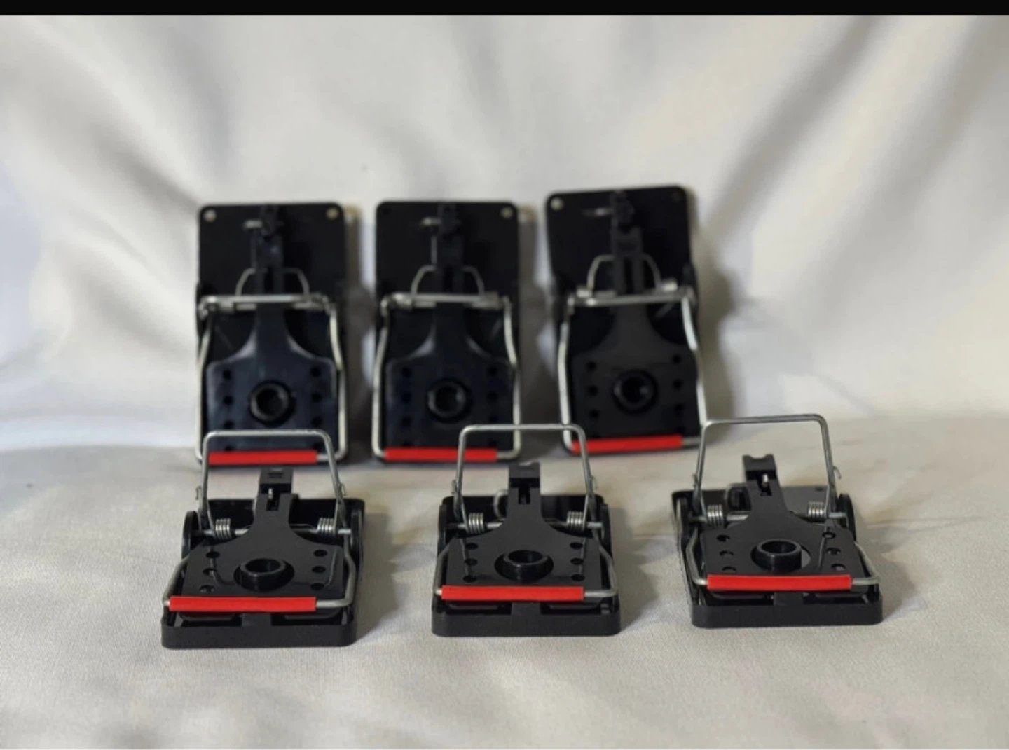 Set of 6 Snap Rat Traps