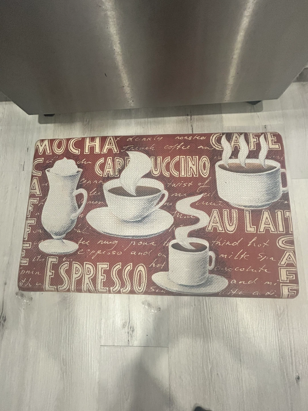 Coffee Themed Kitchen Mat